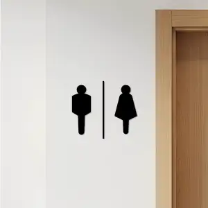 WC, Toilet Sign, Restroom