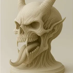 Monster skull
