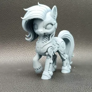 Future Equestria Pony – Mechanical Chibi MLP Toy