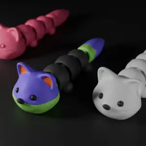 Flexi Fox – Articulated Cute Fox
