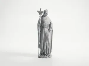Iron Eciresia Classical Statue 3D Printable