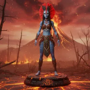 Varang, leader "Ash People" clan. Avatar 3: Fire and Ash
