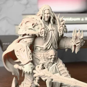 Arthas Lych King Warcraft Fan Art