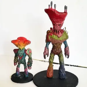 MYCONIDS (3 variants) - 28MM D&D MINIATURES