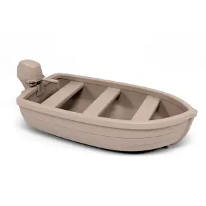 Boat with motor