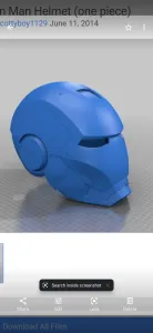 one piece iron man helmet