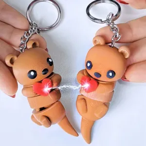 Loutre flexi cœur