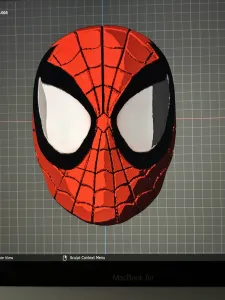 Mark Bagley Spiderman 1/12 figure headsculpts