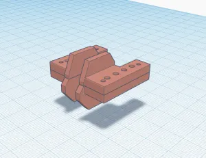 Camera mount for BetaFPV Pavo 25 V2 frame