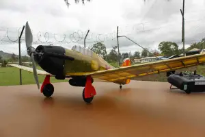 RC Hawker Hurricane realistic fully printed plane