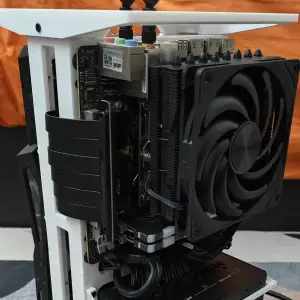 ITX open air pc case