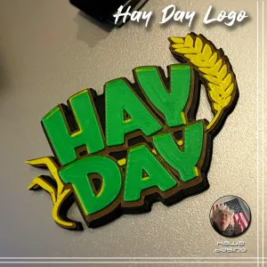 Hay Day Logo Fridge Magnet