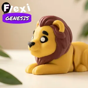 FLEXI CUTE LION 🦁