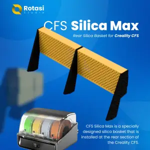 CFS Silica Max – Rear Silica Basket for Creality CFS