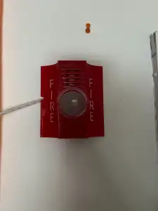 fire alarm light