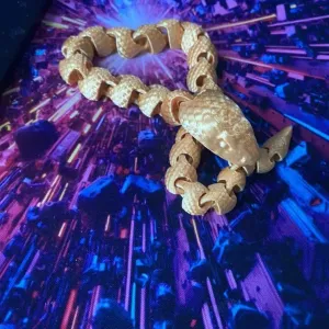 3d модель змея