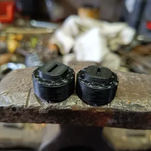 Drill brush cap, thread M24