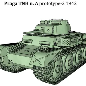 Praga TNHnA 2nd prototype 1-35