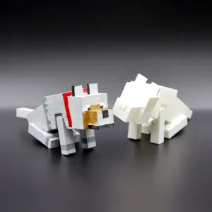 Tamed wolf articulated