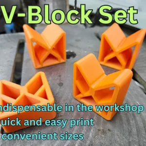 V-Block set 2-4 inch (50-100mm)