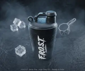 Pro-Flex Shaker Bottle (Printable).