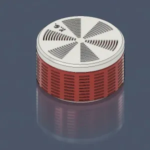 Silica gel container