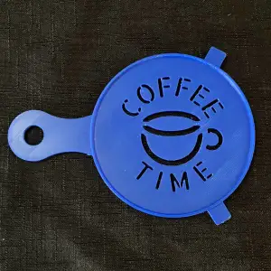 COFFEE TIME stencil