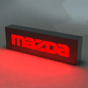 MAZDA Logo Lamp Graphic Illuminator