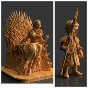 Games of Thrones. Sansa Stark and Oberyn Nymeros Martell