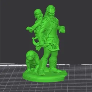 PREDATOR - BADLANDS - DEK THIA AND KALISK