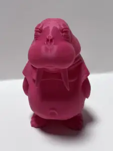 Animated walrus figurine