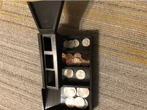 Us coin sorter found on thingverse