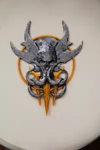 Baldur's Gate III Logo Retroilluminated