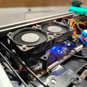 Creality K1 Series Motherboard Twin 6015 Fan Upgrade Mod