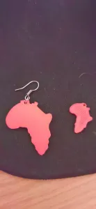 earring map of africa