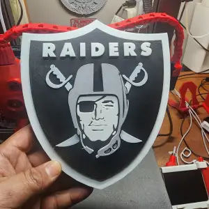 Raiders Badge