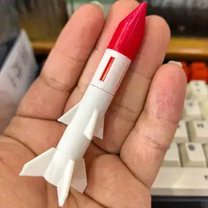 导弹造型胶水外壳