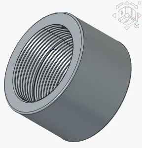 Connecting flange for swimming pool fontana - M50 and M48x2