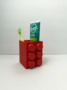 Lego Toothbrush Holder