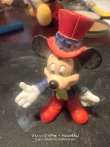 Micky mouse with Uncle Sam out fit on