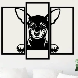 WallArt miniature Pinscher
