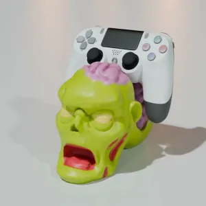 Halloween Zombie Head Universal Controller Gamepad Stand