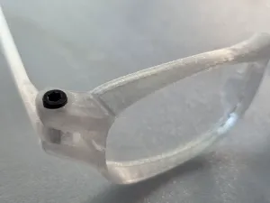 Replacement Glasses Frame (Clear / Soft Rectangular)