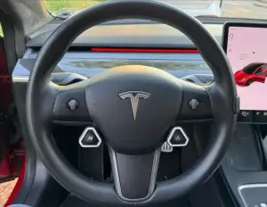 Tesla Support de bouton S3XY pour volant Tesla Modele 3/Y