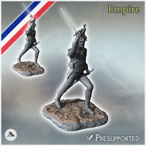 Cuirassier Napoleonic soldier 1 - miniatures warhammer table