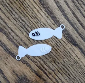 Fish keychain