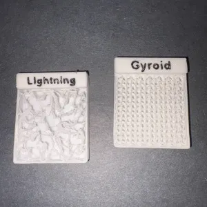 Print Settings Comparison Tool-Infill Samples