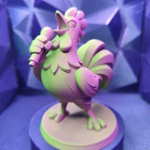 Sir Cluckington, the Golden Throat