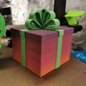 Christmas Puzzle Gift Box V2