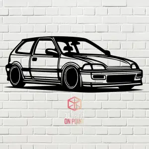 HONDA CIVIC EG5 1992-1995 | WALL ART